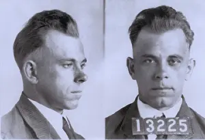 Dillinger: John Dillinger (1903-1934), in mugshot probably ?