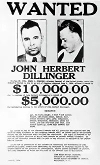 Robber: John Dillinger