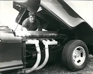 M.p.h: John Dodd and Rolls Royce with Spitfire aero engine