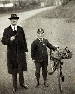 Postman: John Drummond of Callander, Britain's smallest postman