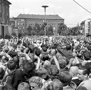 Fahne: John F. Kennedy 1963 in Berlin
