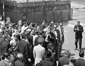 Prominenz: John F. Kennedy at Berlin Wall