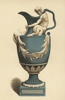 Flaxman: John Flaxman's water vase decorated with a