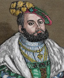 Elector: John Frederick I (1503-1554), called John the Magnanimous, E