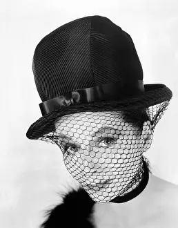 Netted: John Frederics hat from the early 1960s. ?