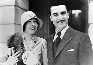 Courthouse: John Gilbert with his wife