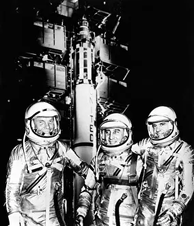 Redstone: John Glenn, Virgil Grissom, and Alan Shepard, ?