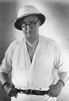 Colombo: John Hagenbeck in Colombo on Ceylon 1936