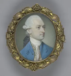 Propagandist: John Hancock, by Jeremiah Meyer, German miniature