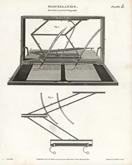 Polygraph: John Isaac Hawkins patent polygraph machine or autopen