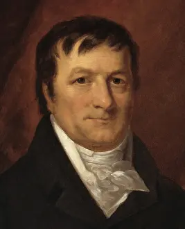 Jarvis: JOHN JACOB ASTOR, 1825, by John Wesley Jarvis