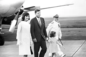 Kingstown: John, Jacqueline and Caroline Kennedy