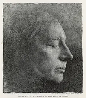 Keats: John Keats - Life Mask