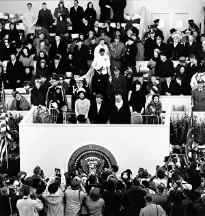 Abbie: John Kennedy - inauguration - politics