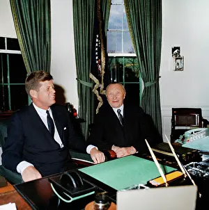 Chancellors: John Kennedy - Konrad Adenauer - U.S. Presidents - politics