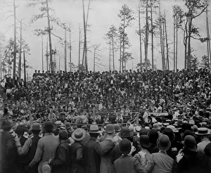 Fisted: John L. Sullivan and Jake Kilrain boxing in