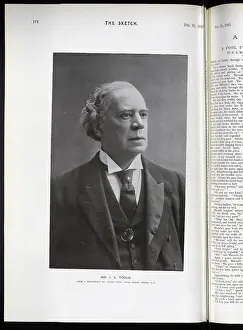 Toole: John Lawrence (J. L.) Toole, actor, studio portrait
