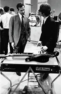 Epstein: John Lennon of The Beatles and Brian Epstein, manager