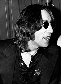 Lennon: John Lennon, formerly of The Beatles pop group