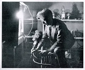 Transmitting: John Logie Baird transmitting 1926
