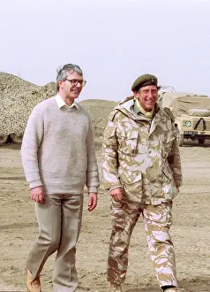 Cordingley: John Major & Brigadier Patrick Cordingley John Major & B