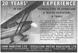 Radiators: John Marston Ltd - Aircraft Radiators