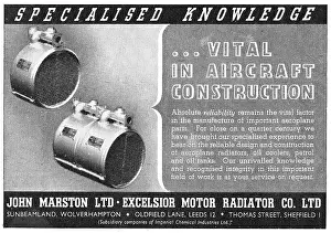 Radiators: John Marston Ltd - Aircraft Radiators