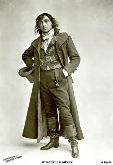 Carton: John Martin Harvey, English actor, in The Only Way