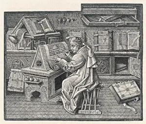 Scraping: John Mielot, Monk Copyist