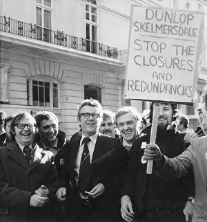 Closure: John Miller campaigning against Dunlop closures