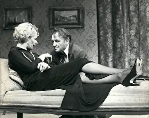 Rehearsals: John Mills, Jill Bennett, Separate Tables, rehearsal, London