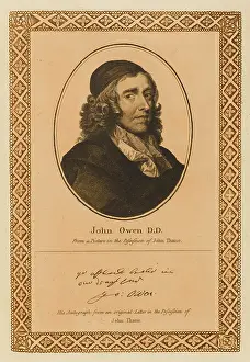 Respected: JOHN OWEN, CHURCHMN