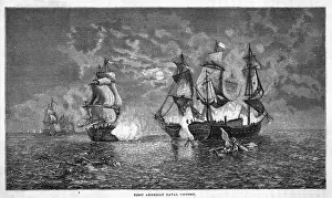 Bonhomme: John Paul Jones fighting the ship Serapis