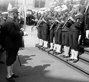 Sousa: John Philip Sousa (left), American composer, ?