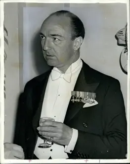Wart: John Profumo, War Minister, at reception, London
