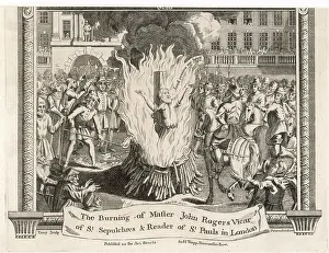 Persecutions: John Rogers Burnt