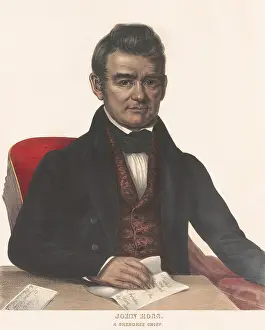 Lcgr1910: John Ross was Principal Chief of the Cherokee