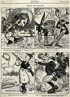Satirised: JOHN RUSKIN