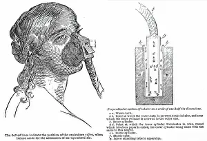 Lancet: John Snow's (1813-1858) inhaler for the administration