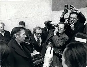 Stonehouse: John Stonehouse MP arriving at Old Bailey for trial