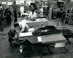 Edenbridge: John Surtees in Edenbridge factory