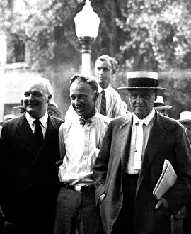 Scopes: John T. Scopes (c) in 1925 at his famous ?