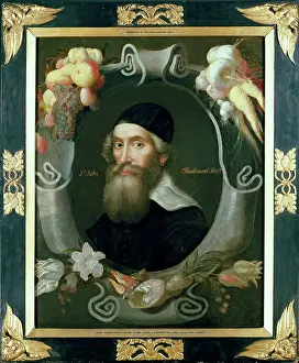 Tradescant: John Tradescant the Elder (framed)