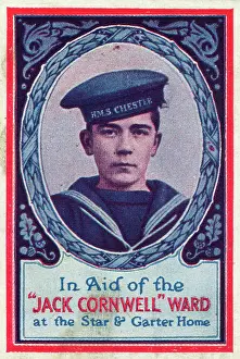 Cornwell: John Travers Cornwell charity stamp