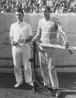 1320: John Van Ryn and Bill Tilden (left) at 45th National