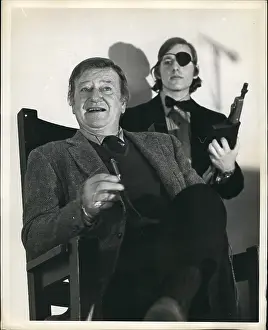 Doubts: John Wayne at debate, Harvard, Cambridge, Mass, USA