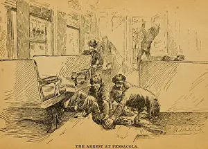 Swain: John Wesley Hardin arrested at Pensacola, ?