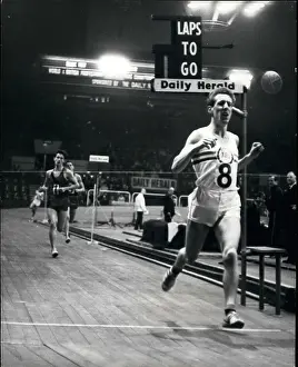 Loughborough: John Whetton, athlete, winning at Wembley