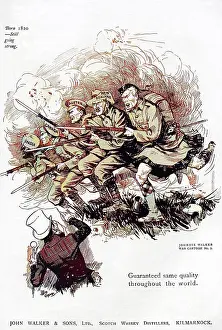Ferocious: Johnnie Walker advertisement, WW1