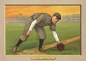 Evers: Johnny Evers, was part of the Chicago Cubs